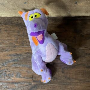 Figment Plush Disney Parks Disneyland World Stuffed Animal Purple Dragon